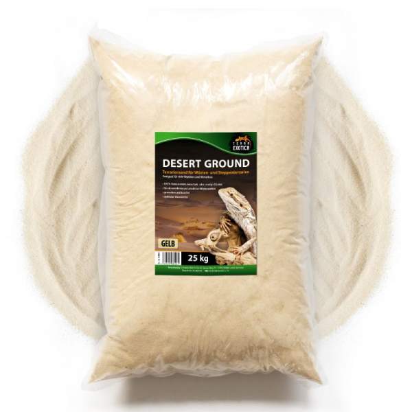 Preview: Desert Ground - Terrariensand Gelb
